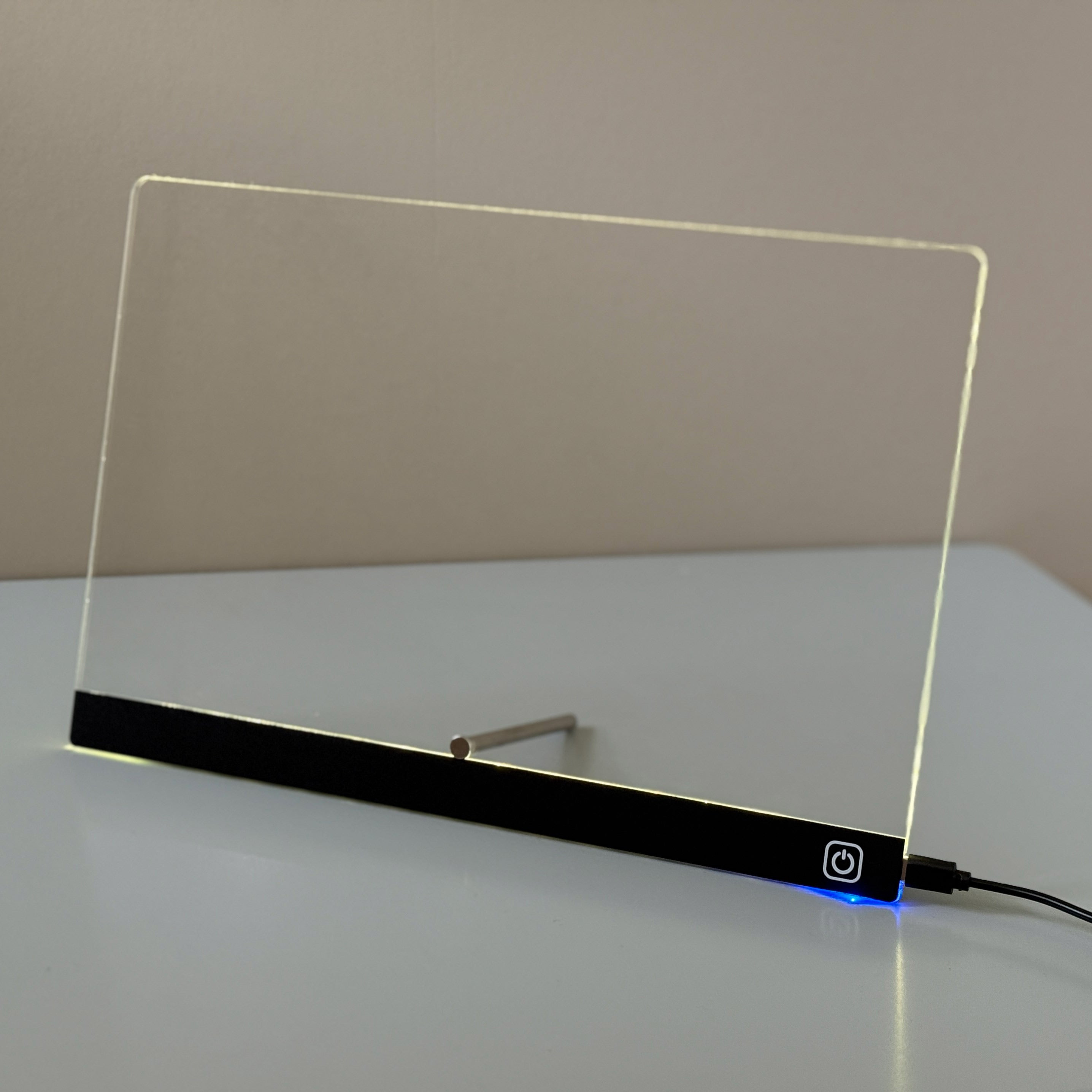 LYSBOARD | Tegnetavle med farveskiftende LED-lys