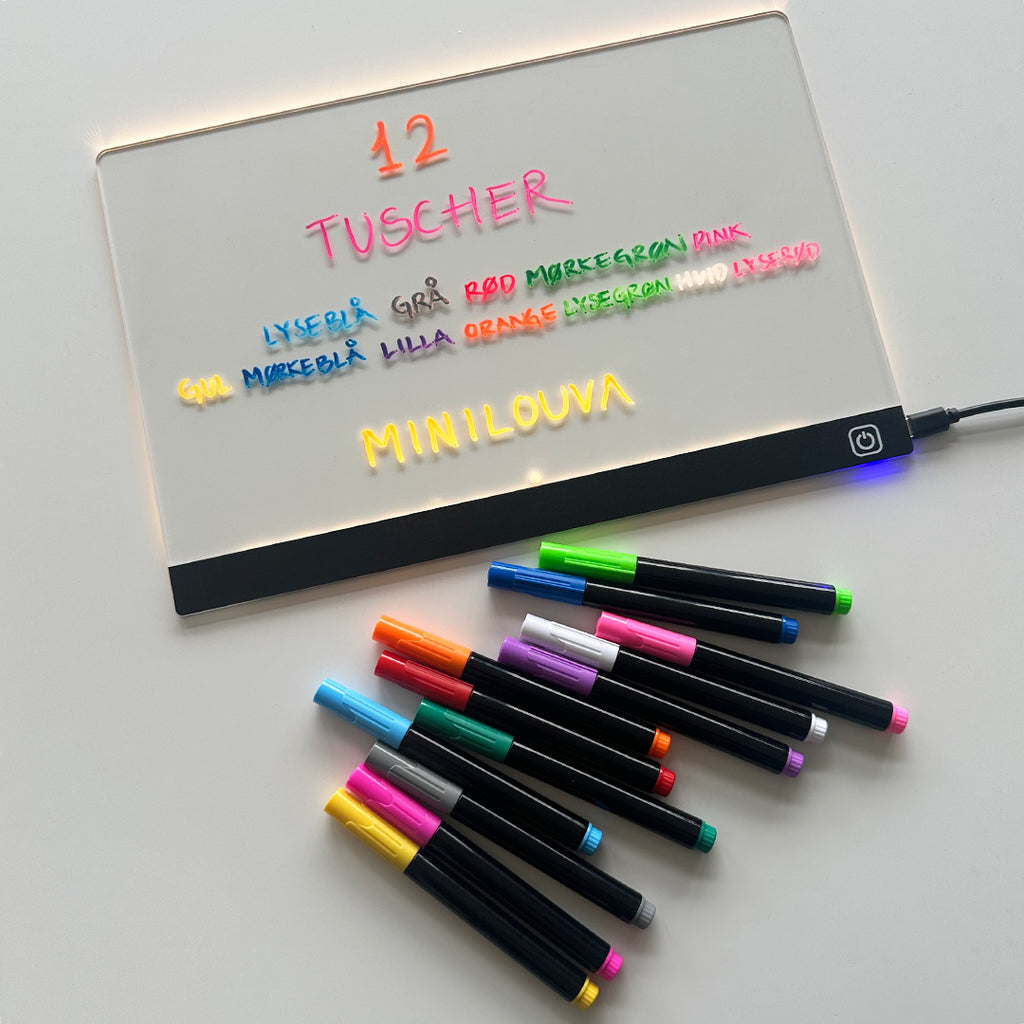 STORE TUSCHER 12 STK.