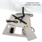 LYSBOARD | Tegnetavle med farveskiftende LED-lys