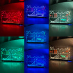 LYSBOARD | Tegnetavle med farveskiftende LED-lys